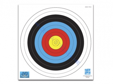 Tarcza Papierowa WA FITA 40cm JVD World Archery wzmacniana
