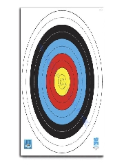 Tarcza Papierowa WA FITA 80cm JVD World Archery wzmacniana